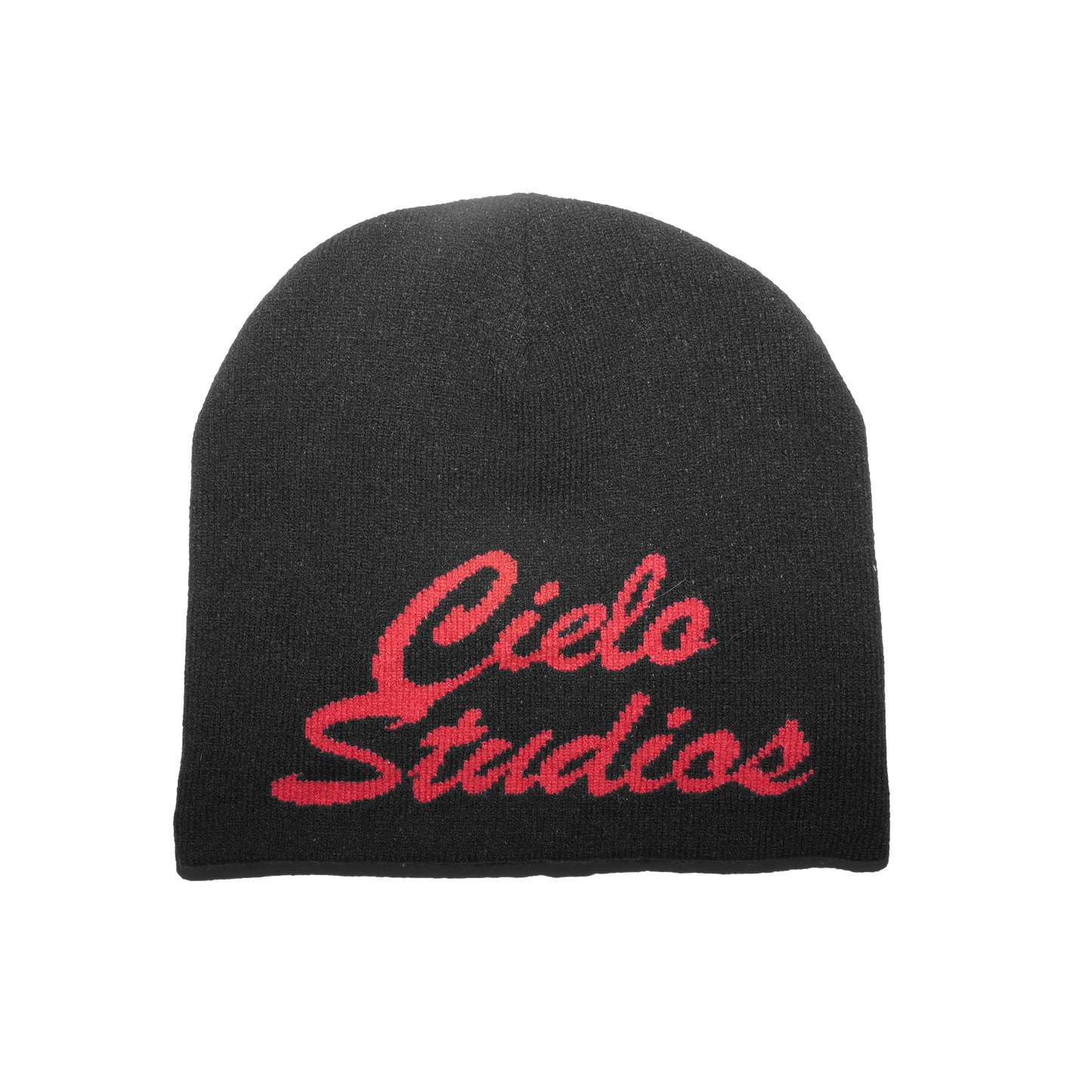 Black Logo Skull Cap