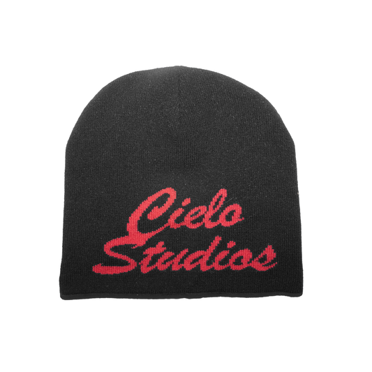 Black Logo Skull Cap