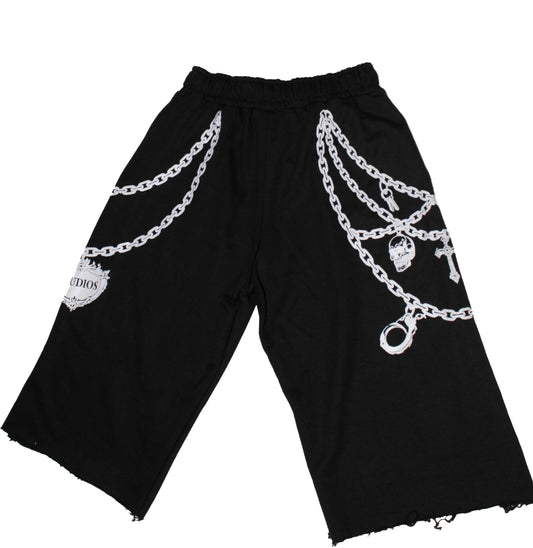 Black Sweatshorts