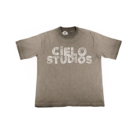 Ash Gray Logo Tee