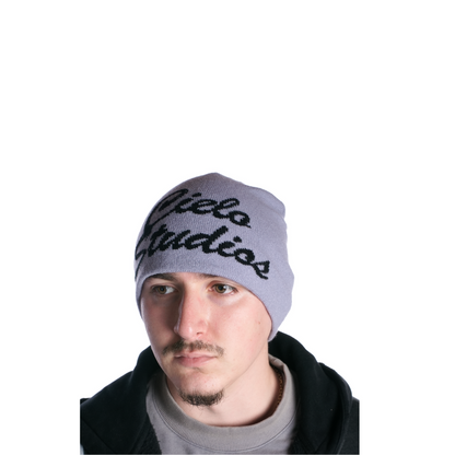 Gray Logo Skull Cap
